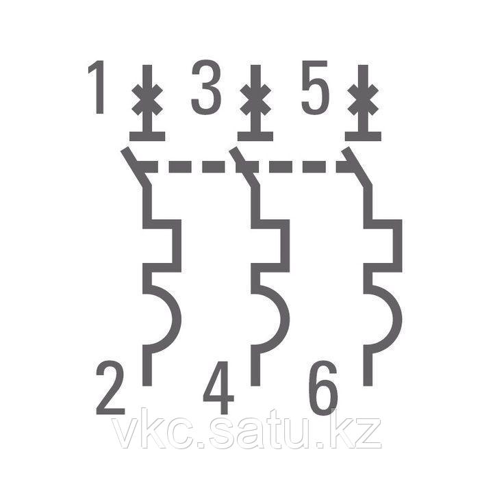 Выключатель автоматический модульный 3п C 20А 4.5кА ВА 47-63 PROxima EKF mcb4763-3-20C-pro - фото 5 - id-p108388767