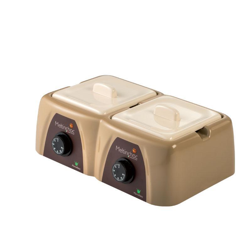 Аппарат для плавки шоколада Martellato 2х1,5л (две гастроемкости GN1/6 h100мм) MC108, фото 1