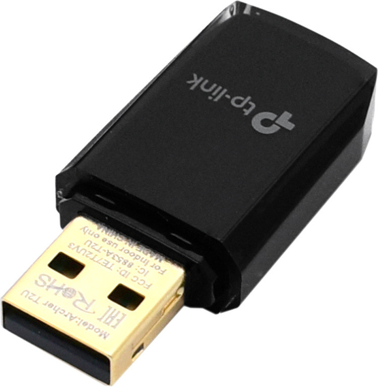 Беспроводной сетевой USB адаптер TP-Link Archer T2U - фото 1 - id-p96529783