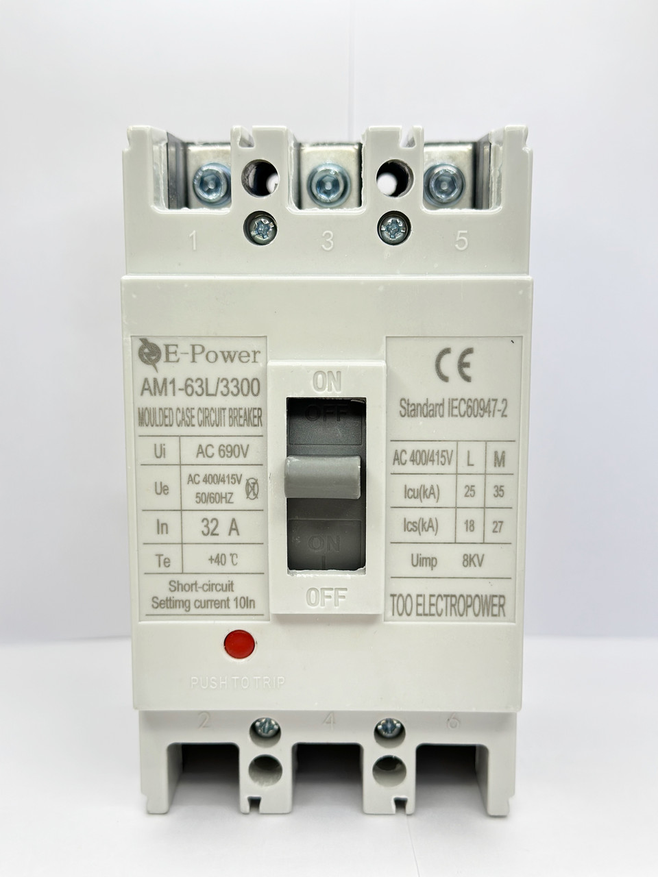 Автоматические выключатели в литом корпусе на токи 63L 32A - фото 1 - id-p100765567