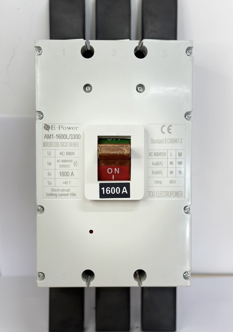 Автоматические выключатели в литом корпусе на токи 1600L 1600A - фото 1 - id-p100765579