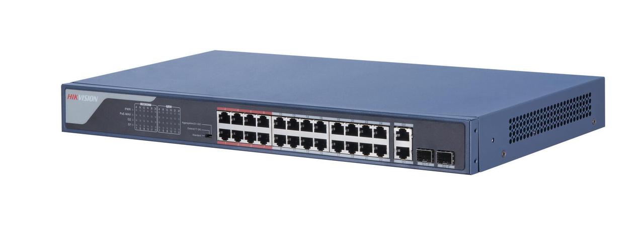 PoE коммутатор Hikvision DS-3E0326P-E(B), фото 1