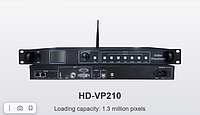 Видеопроцессор HD-VP210, видео процессор для Led  экрана на 1,3 млн
