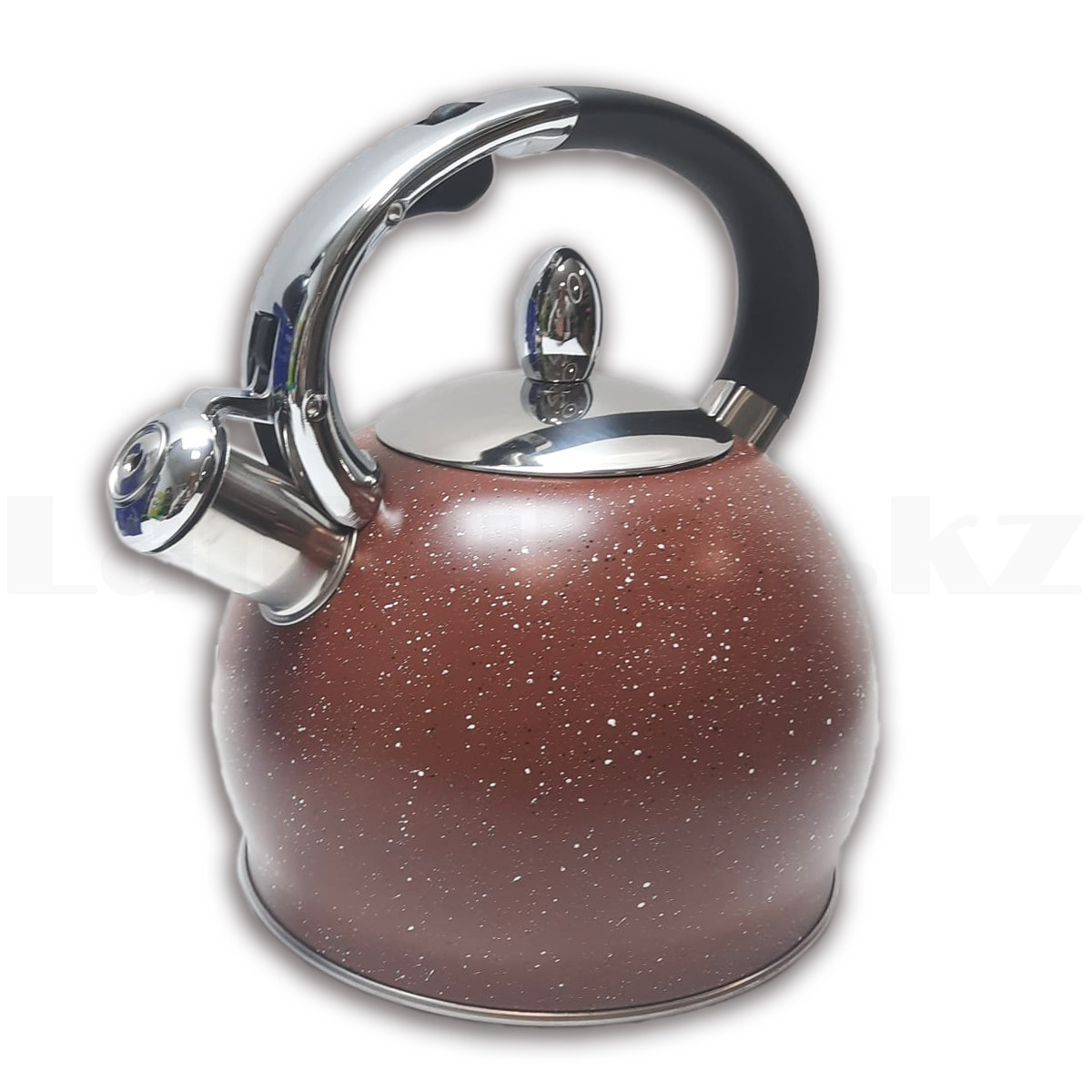 Чайник для кипячения воды со свистком MGFR MR-6170 2.5 л коричневый