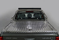 Защита кузова (для крышки) 76,1 мм со светодиодной фарой ТСС для Great Wall Wingle 7 4WD 2.0 TD 2020-