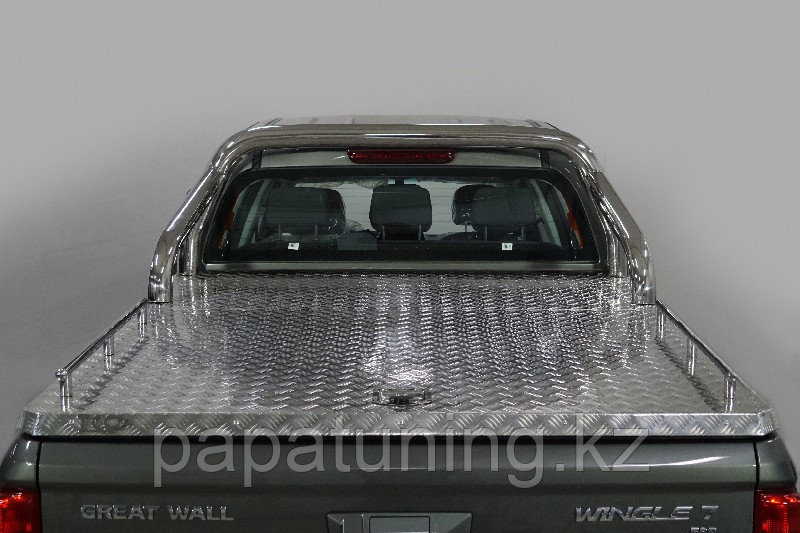 Защита кузова (для крышки) 76,1 мм ТСС для Great Wall Wingle 7 4WD 2.0 TD 2020- - фото 1 - id-p108867226