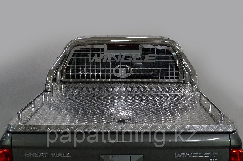 Защита кузова и заднего стекла (для крышки) 76,1 мм ТСС для Great Wall Wingle 7 4WD 2.0 TD 2020- - фото 1 - id-p108867227