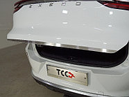 Накладка на заднюю дверь (лист шлифованный) ТСС для Exeed TXL 1.6L Turbo 4WD 2021