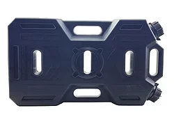 Канистра экспедиционная ART-RIDER Pro 10 л., размер 580х325х85 мм, 2 кг, черная, 2 горловины, крышка - нос