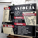 Меловые доски меню (маркерные доски 3D), фото 2