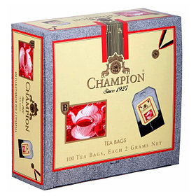 Чай чёрный "Champion", серия "Tea Bags", 100 пак