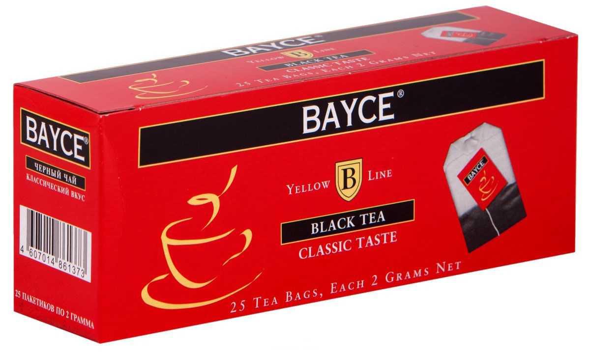 Чай BAYCE CLASSIC TASTE, черный, 25 пакетиков - фото 1 - id-p108906145
