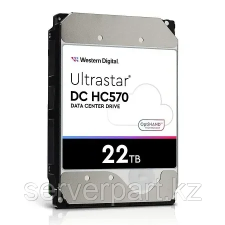 Жесткий диск WD Ultrastar 22TB 7.2K SATA  3.5"