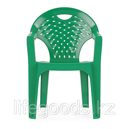 Кресло пластиковое цвет зеленый М2609, фото 2