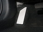 Накладка площадки левой ноги (лист алюминий 4мм) ТСС для Subaru Forester (S5) 2018-