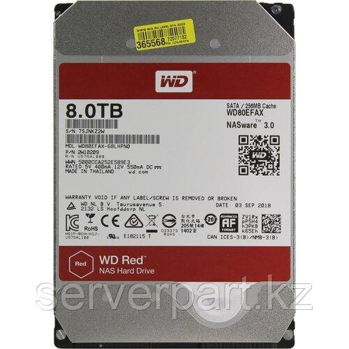 Жесткий диск WD Red 8TB 7.2K SATA NAS LFF
