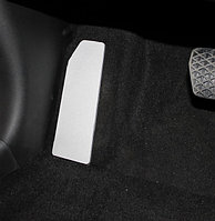 Накладка площадки левой ноги (лист алюминий 4мм) ТСС для Isuzu D-MAX 3.0D 2019-
