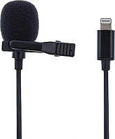 Микрофон петличный Lavalier JH-041, Lightning, 1.5м