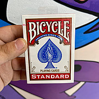 Ойын карталары Bicycle Standard (қызыл)