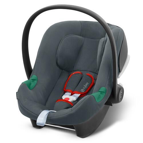 Коляска 3в1 Cybex Balios S Lux BLK с автокреслом Aton B2 i-Size и дождевиком цвет Soho Grey 522004773