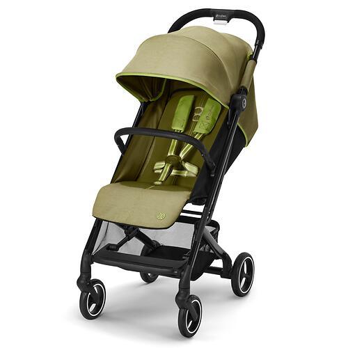 Коляска Cybex Beezy Nature Green с дождевиком и бампером