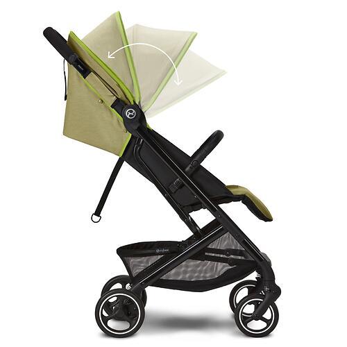 Коляска Cybex Beezy Nature Green с дождевиком и бампером