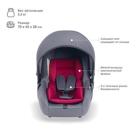 Автокресло iLovi City Graphite Red
