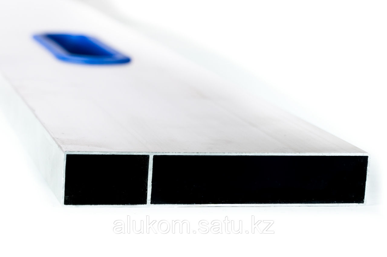 Правило прямоугольное с ручками и акриловыми индикаторами Alukom Tools 100 см - фото 1 - id-p108910561