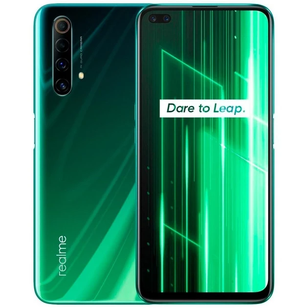 Смартфон Realme X50 5G 6ГБ/128ГБ зеленый - фото 1 - id-p108834405