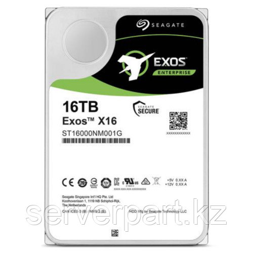 Жесткий диск Seagate Exos 16TB SATA 7.2K 3.5" ES