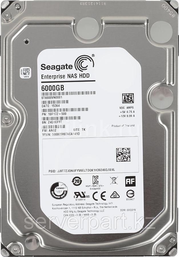 Жесткий диск Seagate 6TB 7.2K SATA 3.5"