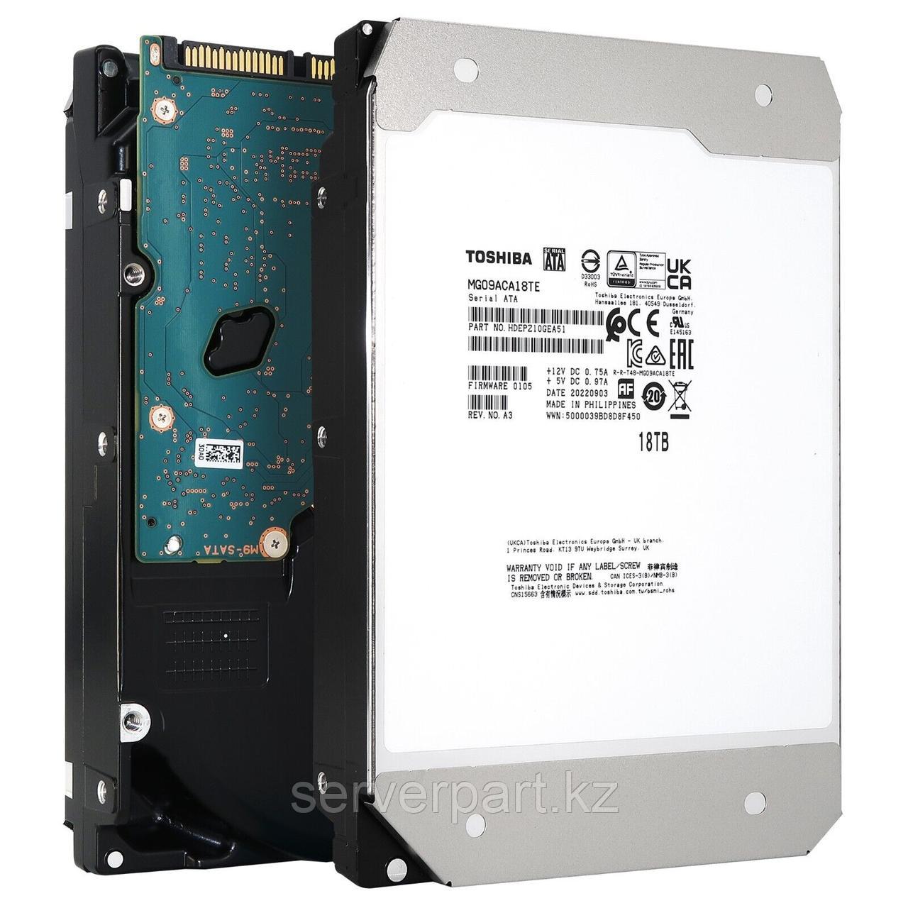 Жесткий диск Toshiba Server 18TB 7.2K  SATA