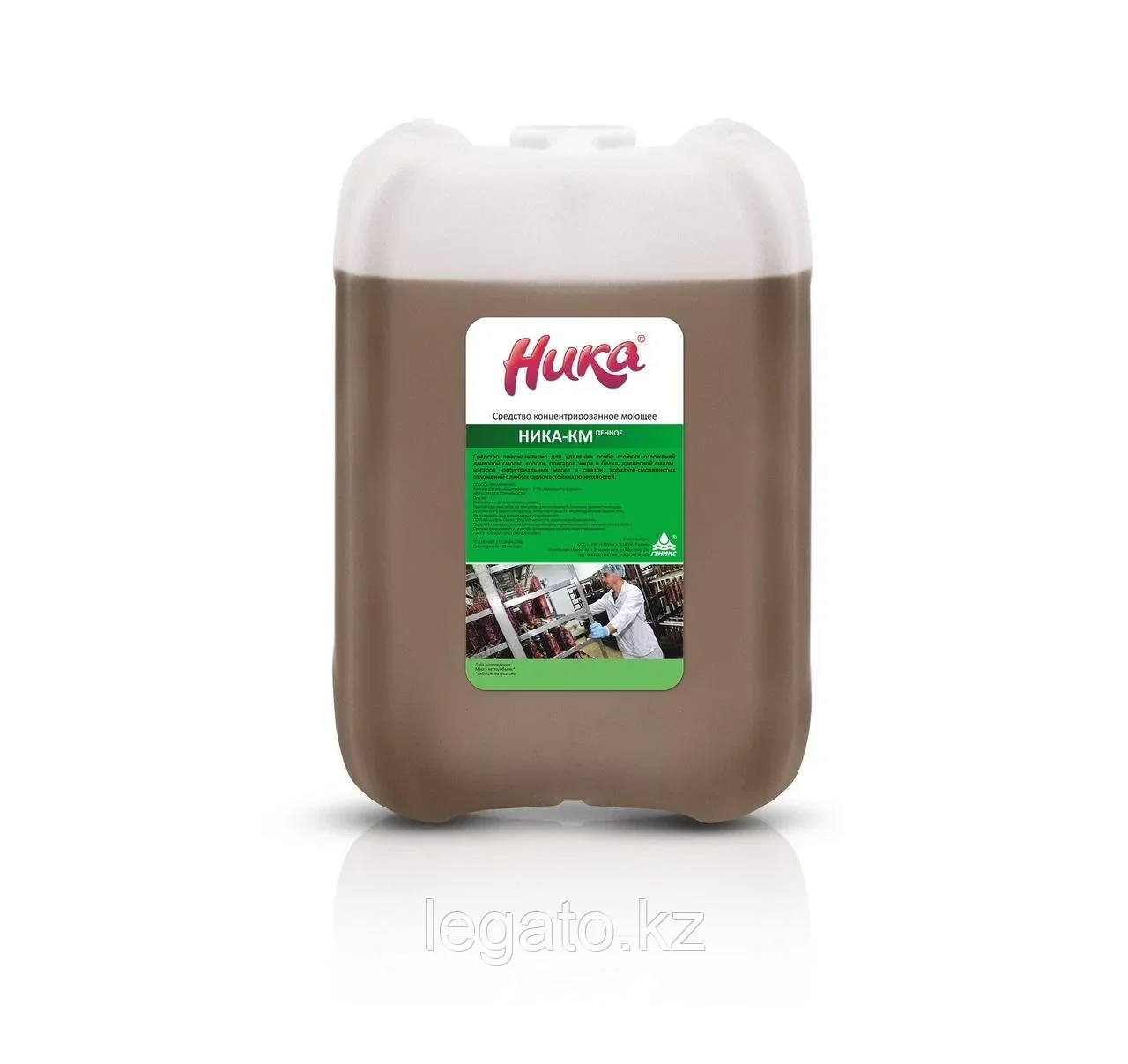 Средство моющее концентрированное "Ника-КМ"(пенное) 6кг