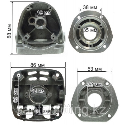 Запчасти для БОЛГАРКИ Корпус УШМ Stern 180 L 13029/ korp013 * - фото 2 - id-p108749460