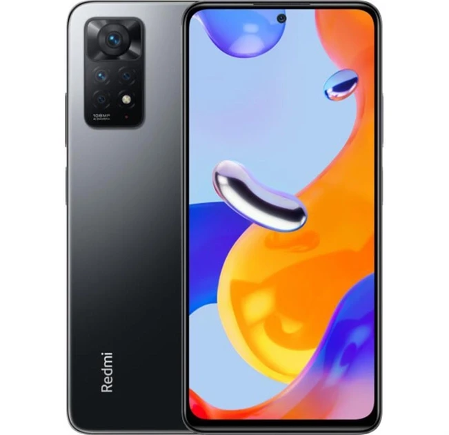 Смартфон Xiaomi Redmi Note 11 Pro 6 ГБ/128 ГБ серый - фото 1 - id-p108709191