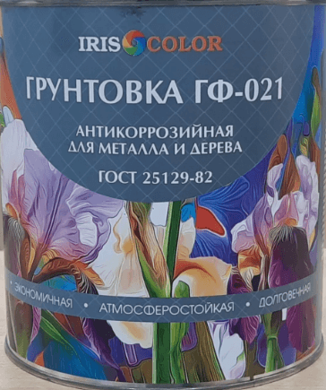 Грунтовка ГФ-021 "IrisColor" серая 2.7кг