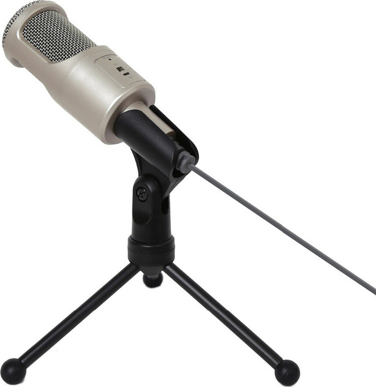 Микрофон конденсаторный SF-960, тренога, кабель 1,8м