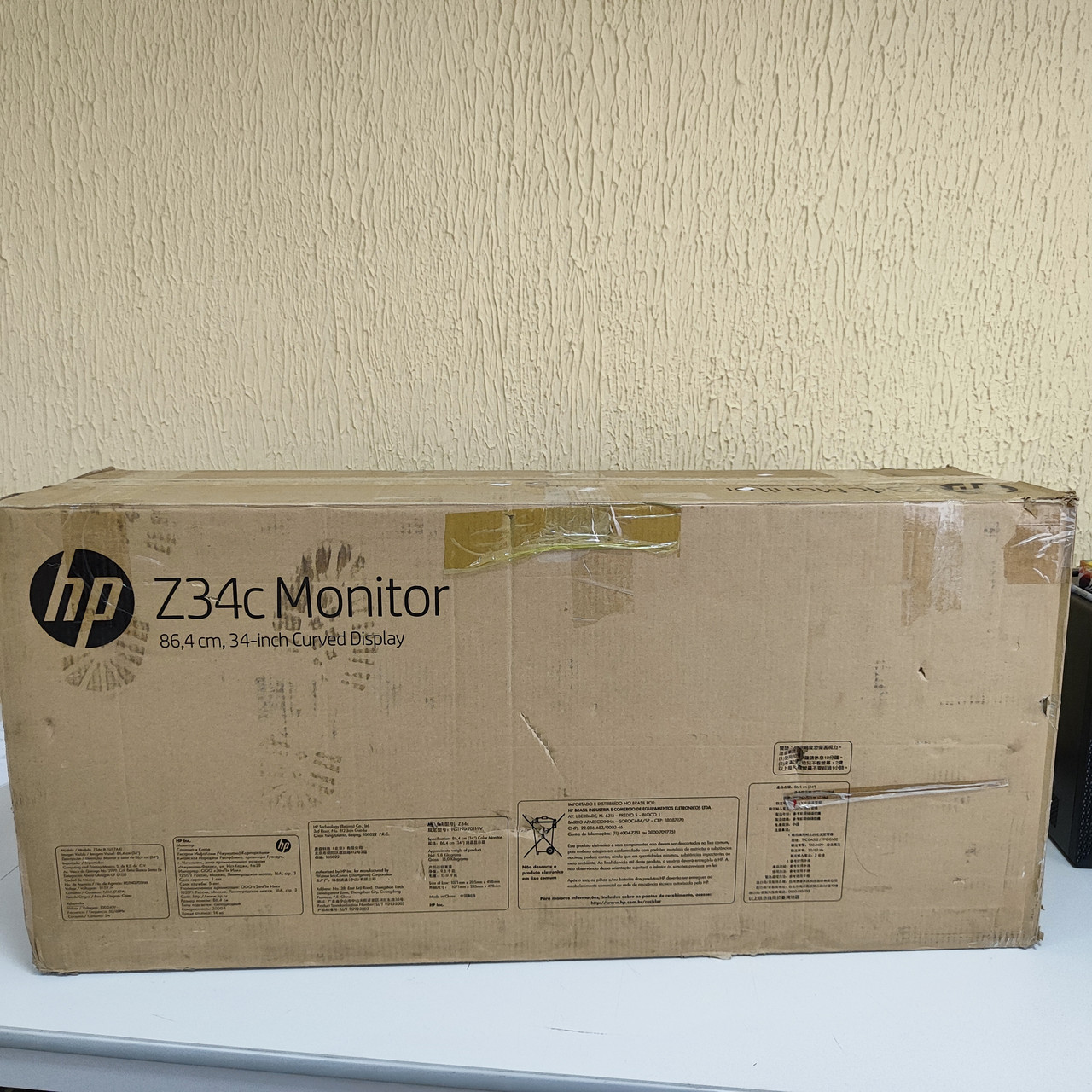 Монитор 34" HP Z34c, White-Black, 3440x1440 - фото 9 - id-p107192205