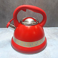 Чайник для кипячения воды со свистком Autumn T-745F 3 л красный