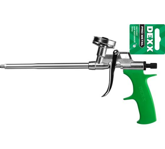 DEXX PRO METAL пистолет для монтажной пены, металлический корпус - фото 3 - id-p108918550