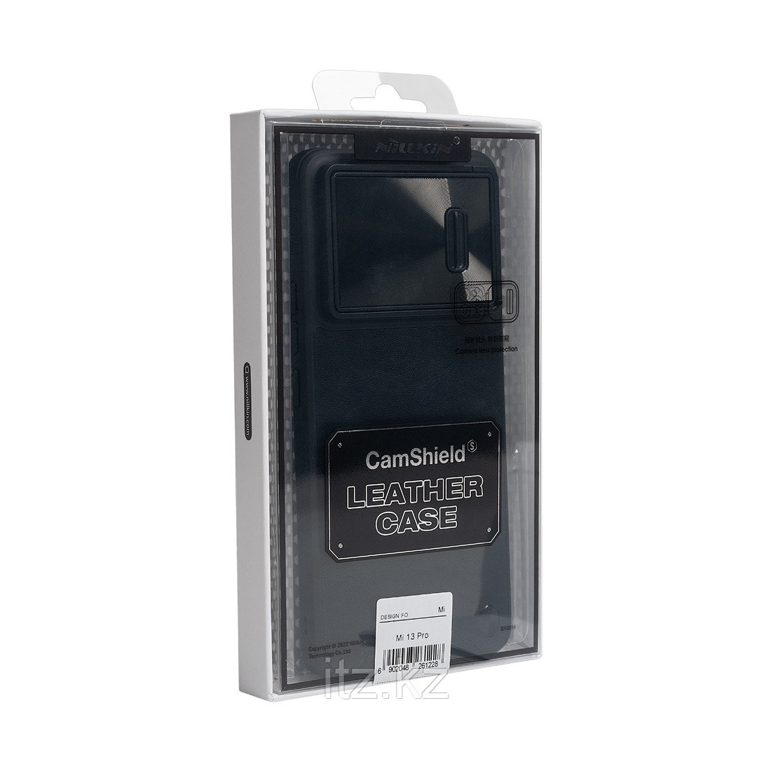 Чехол для телефона NILLKIN для Xiaomi 13 Pro CLCS-03 CamShield Leather Case S Чёрный - фото 3 - id-p108923336