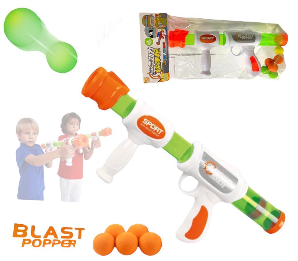 896 Бластер помповый + 6 шариков в/п Blast Popper 45*19см