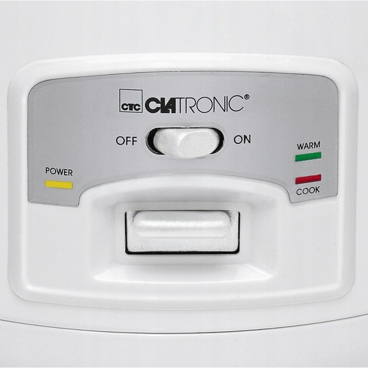 Пароварка 2 в 1 Clatronic RK 3566 700 Вт белая Германия - фото 4 - id-p108933665