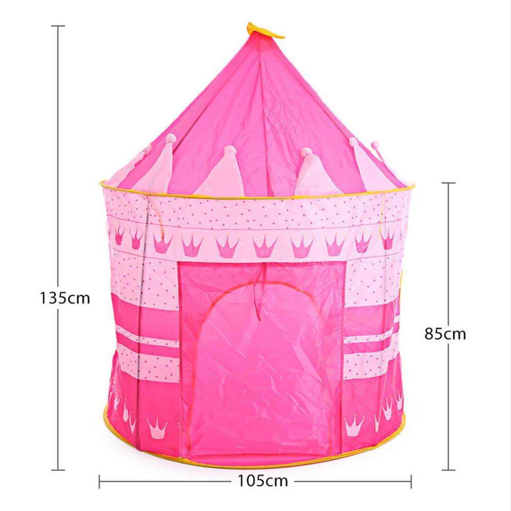 Палатка детская - шатер домик замок розовый 1164 - фото 5 - id-p108932724