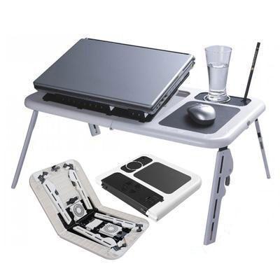 E-TABLE подставка столик для ноутбука с охлаждением - фото 1 - id-p108928830