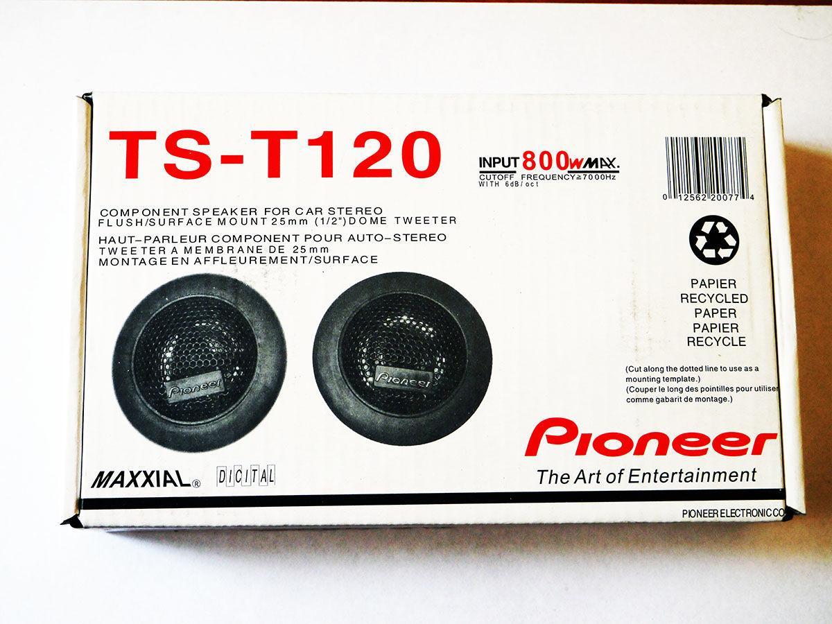 Pioneer TS-T120 твитеры (пищалки) 35W--800W - фото 4 - id-p108928833