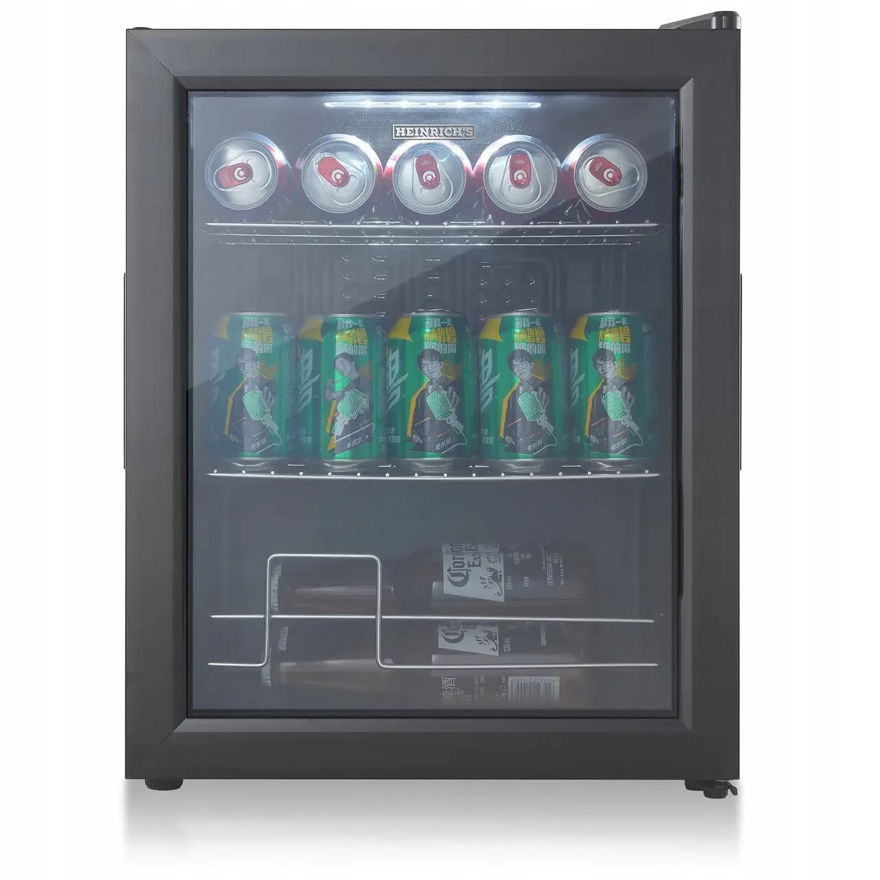 Мини-холодильник со стеклянной дверцей 42 л HEINRICH'S HGK 3142 Германия - фото 4 - id-p108933715