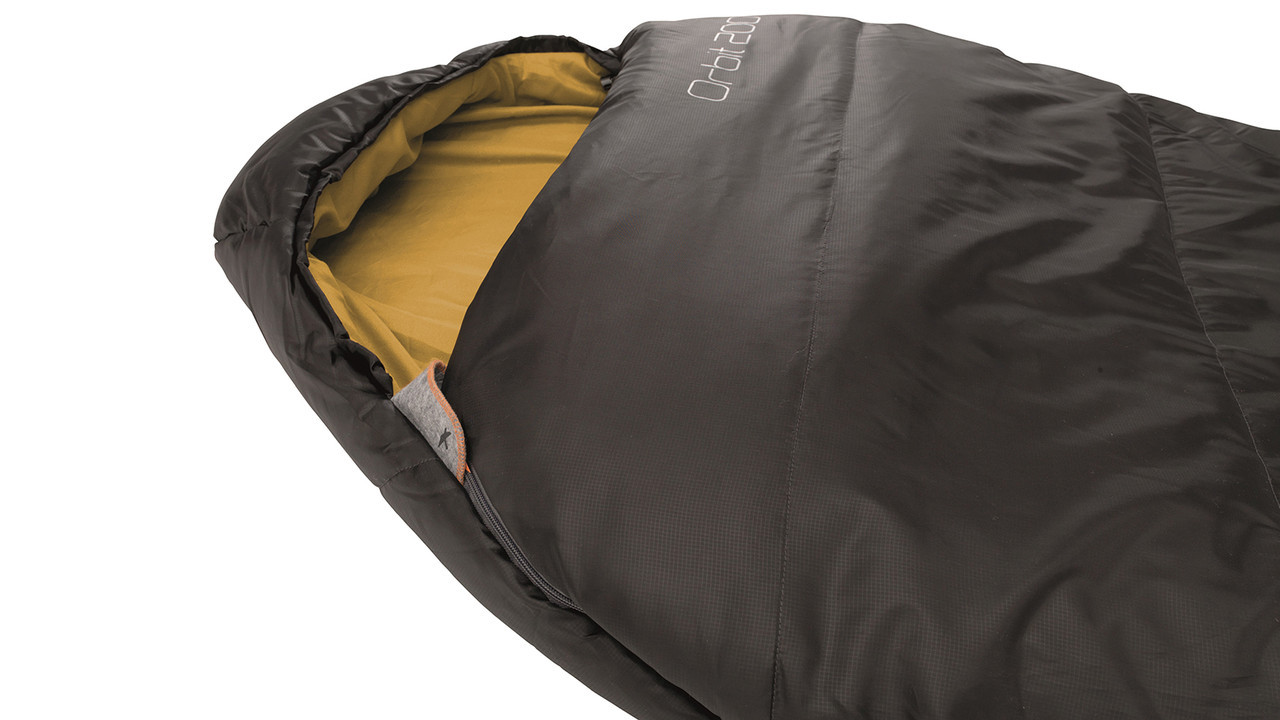 Спальный мешок Easy Camp Orbit 200/-1°C Black Left (240159) - фото 4 - id-p108929814