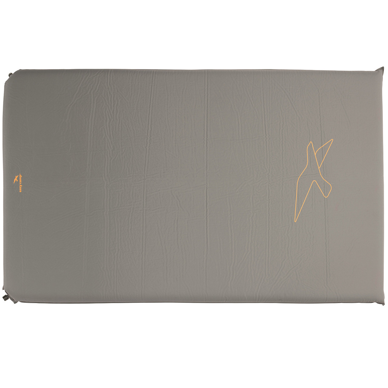 Коврик самонадувающийся Easy Camp Self-inflating Siesta Mat Double 10 cm Grey (300056) - фото 1 - id-p108929816