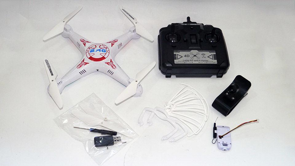 Квадрокоптер X5C-1 с Wi-Fi камерой - фото 4 - id-p108928868